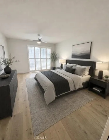 Primary bedroom with another option for virtual staging.