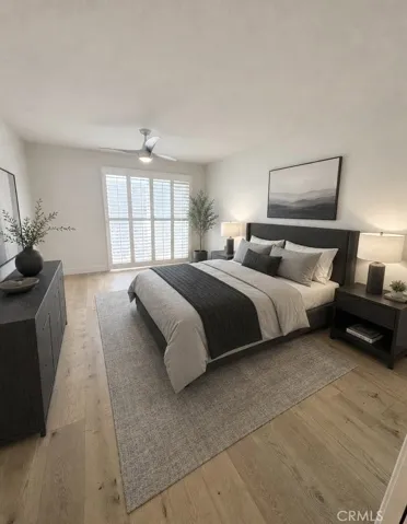 Primary bedroom with another option for virtual staging.