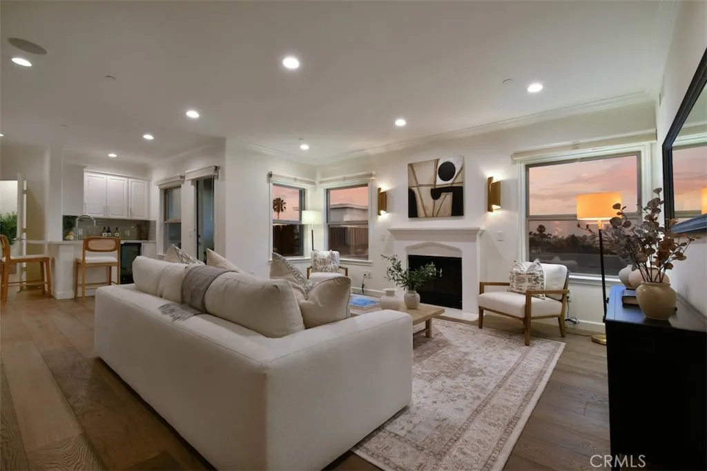 Living Room at Twilight