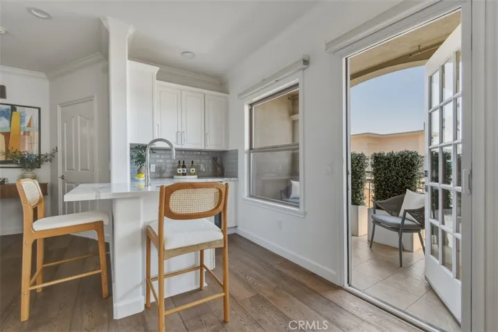 Wet Bar and Access to Balcony 1