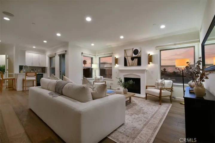 Living Room at Twilight