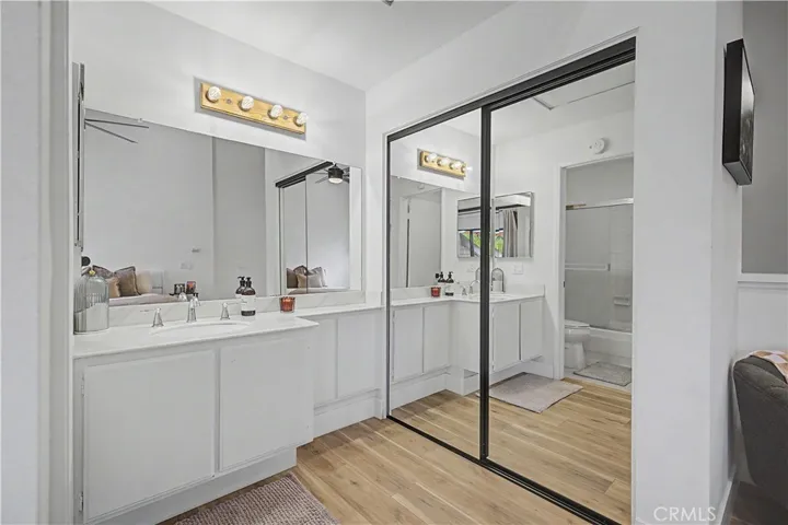Upstairs Vanity area