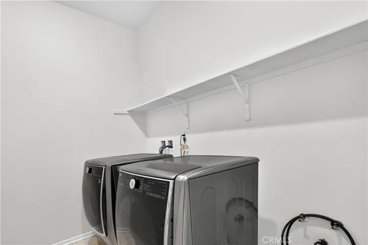 Upstairs laundry