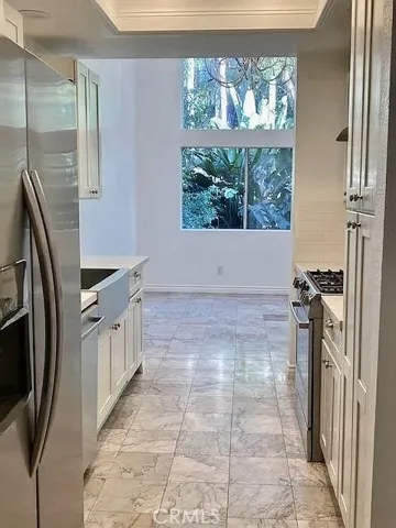 View from laundry to dining room