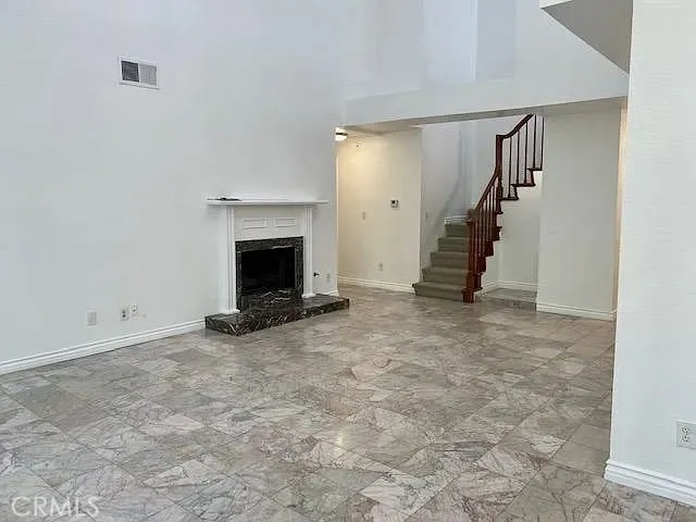 Stairs to loft on right