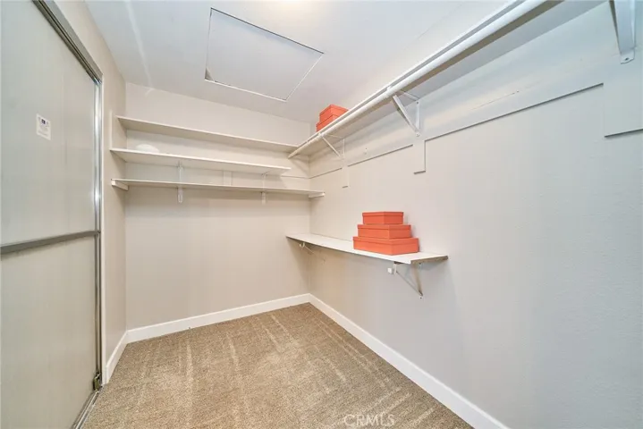 Master Bedroom walk-in in Closet