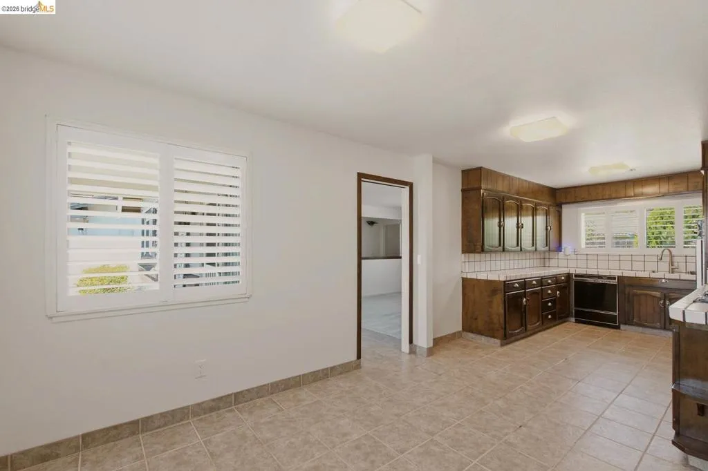 Kitchen and dining nook