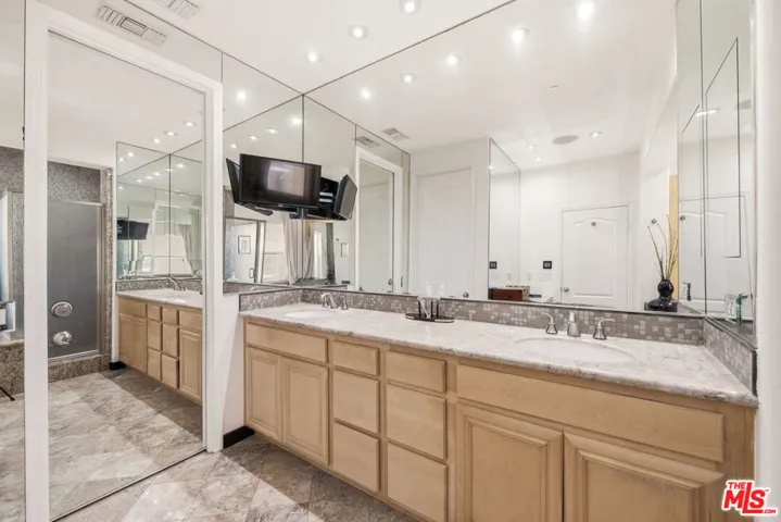 Huge counter space plus vanity