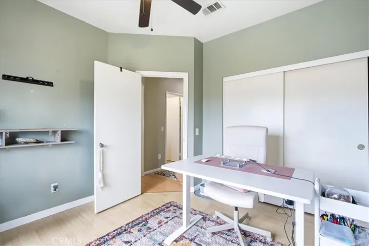 Secondary living/flex room with open layout