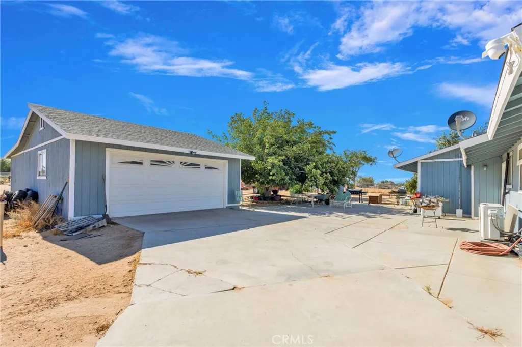 Detached 2 car garage  23 x 10