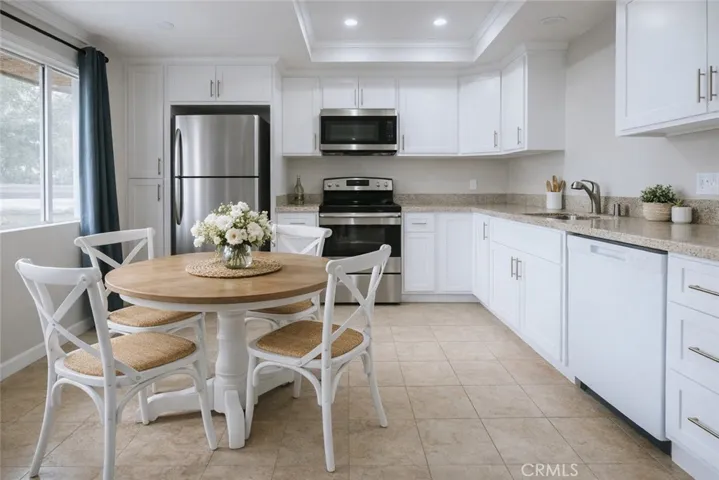 kitchen area - virtual staging