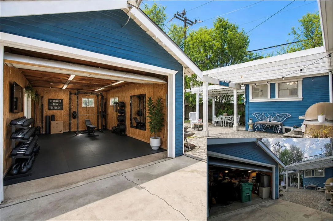 Digitally Staged Garage