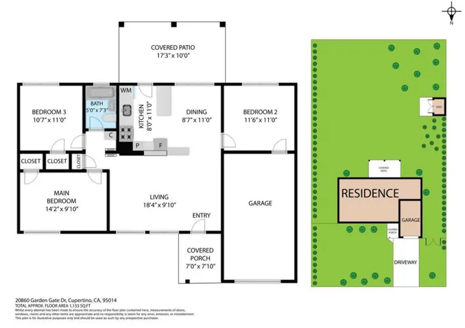 20860 Garden Gate Drive, Cupertino, California 95014