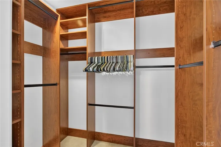 Primary walk in closet