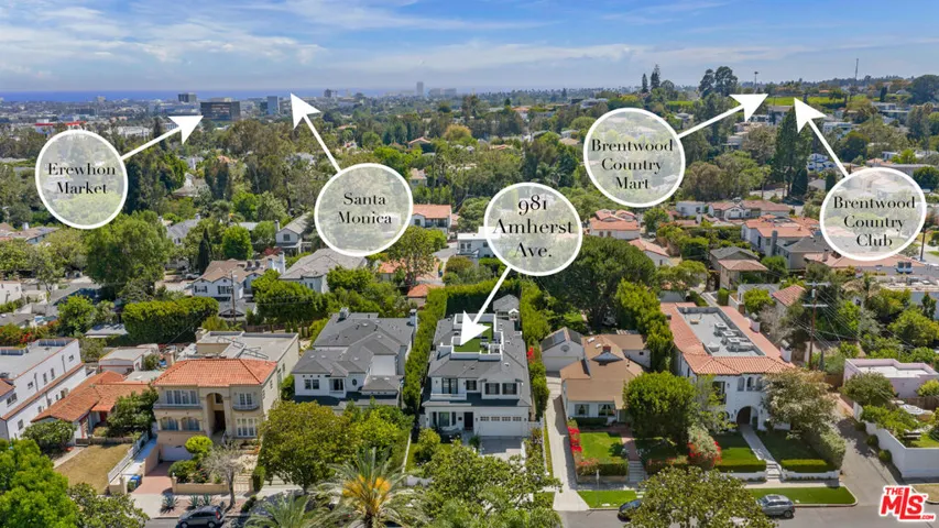 981 Amherst Avenue, Los Angeles, California 90049
