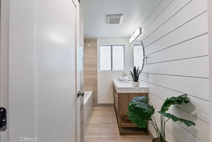 Upstairs updated  full bathroom