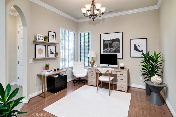 Virtual Staged Dining Room_Design option 2
