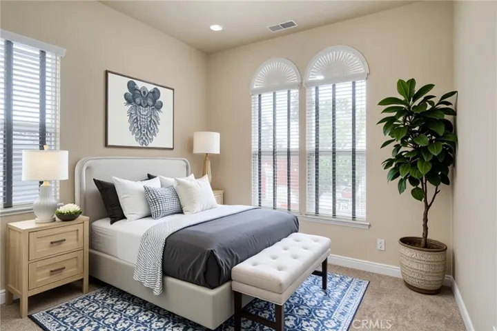 Virtual Staged Guest Bedroom #1.