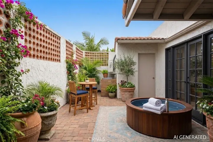 AI Generated Enclosed Patio
