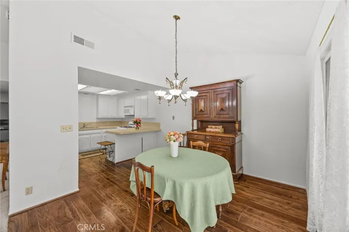 Dining Room, Kitchen.