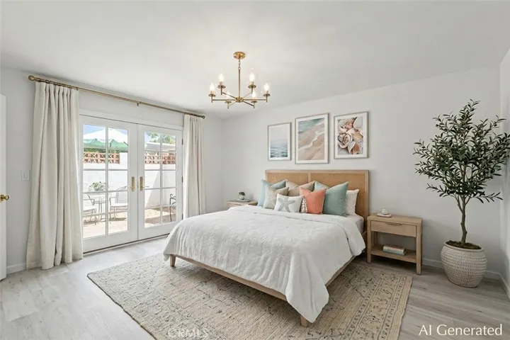 AI Generated Primary Bedroom