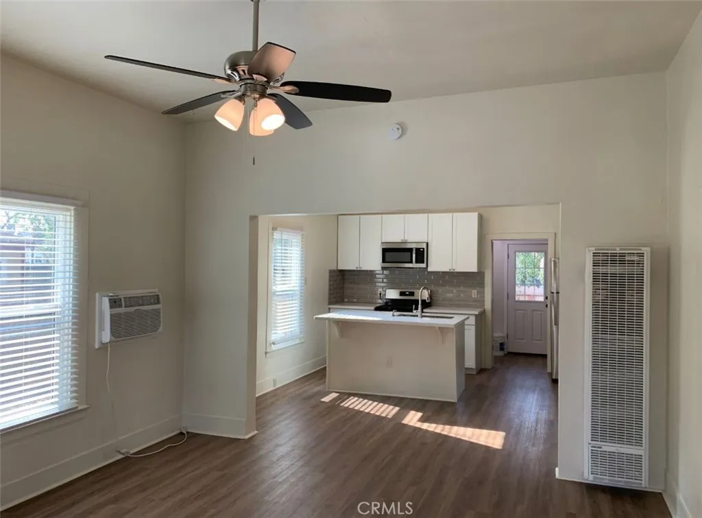 front residence living room and kitchen