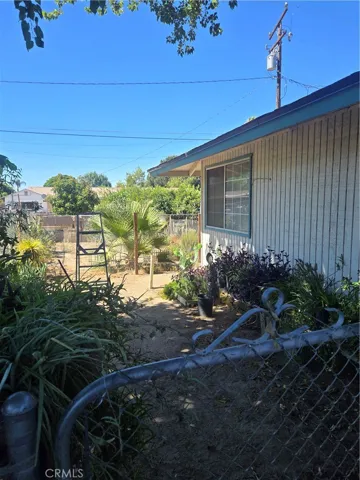 Large backyard
