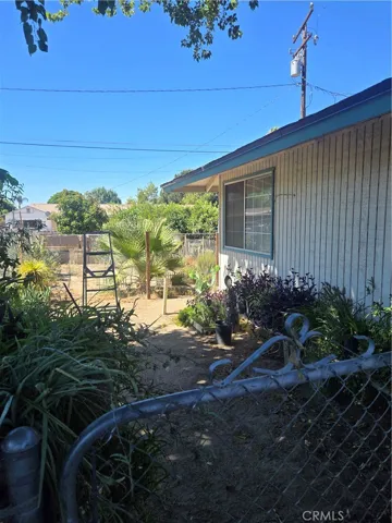 Large backyard