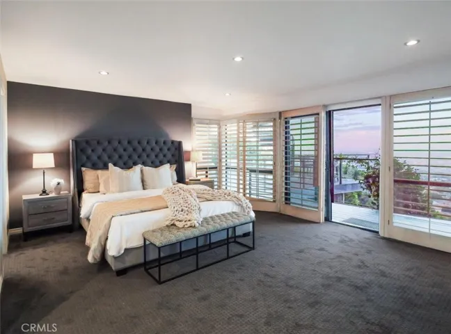 Primary Suite Looking Out to View
