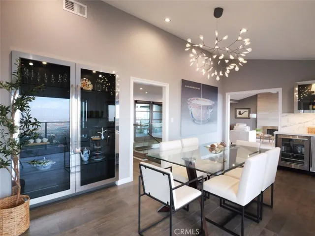 Built-in Cabinets in Formal Dining Roo