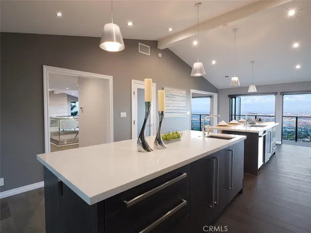 Kitchen Looking Out to View