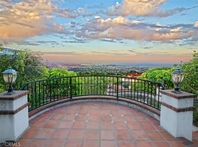 Lower Patio Looking Out to View