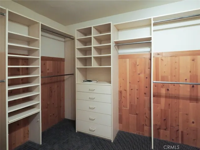 Cedar Lined Walk-in Closet in Primary Suite