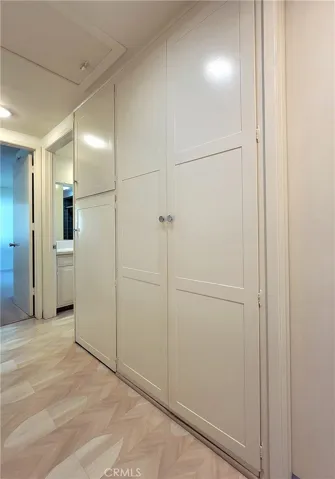 Hall closet