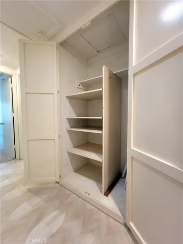 Hall closet