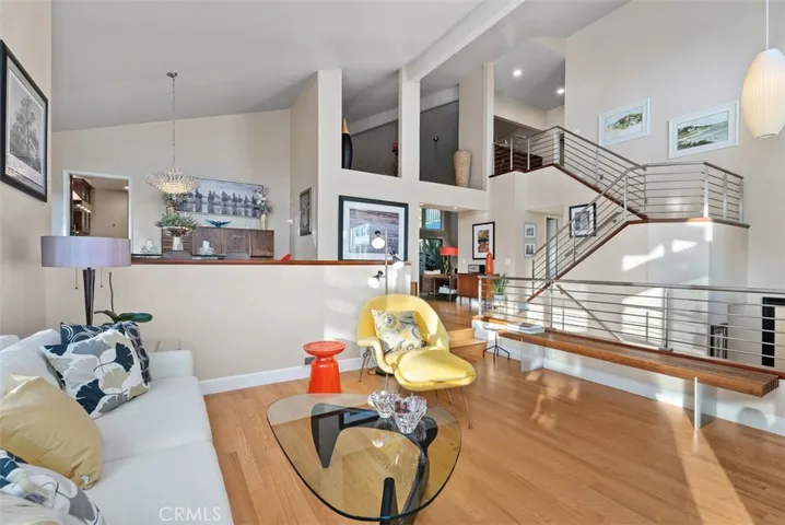 Formal Living Room with Access to Balcony