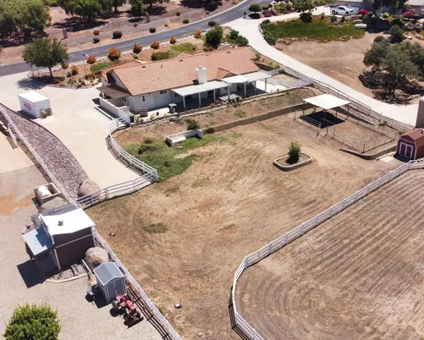 Rear yard view.