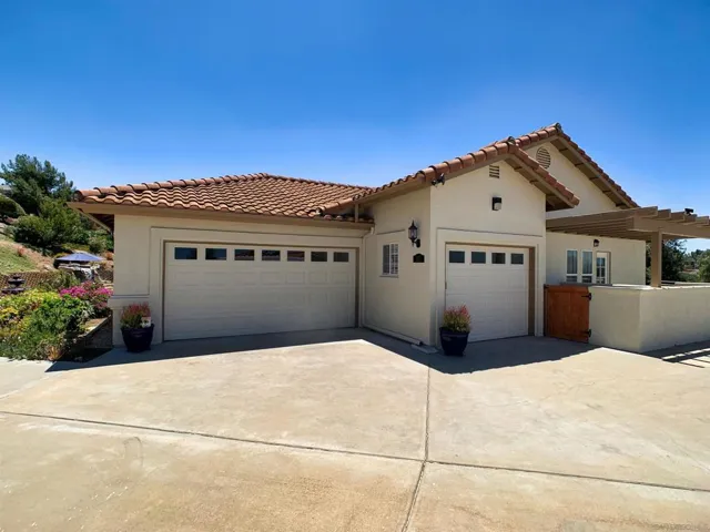 Three car garage.