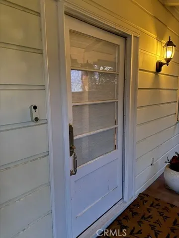 Evening Front French Door