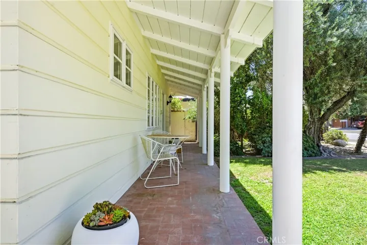 Brick Front Patio