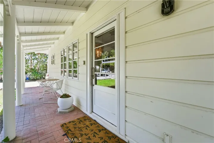 Front Original French Door Entrance