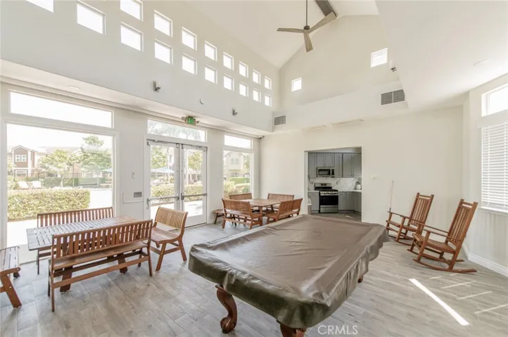 The HOA-maintained clubhouse is available for residents
