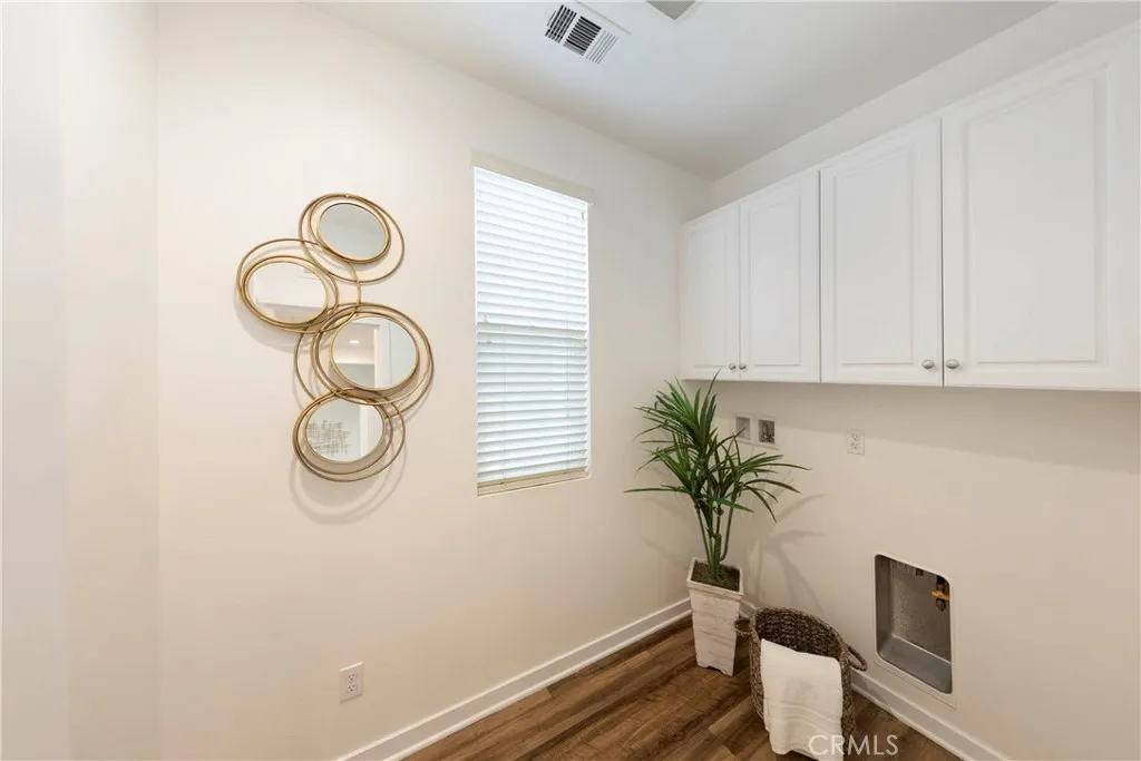 Dedicated laundry room