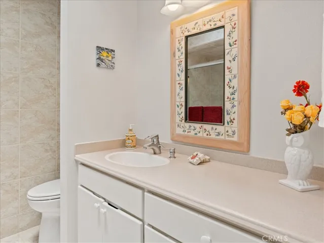 Guest Bathroom has a bathtub and shower