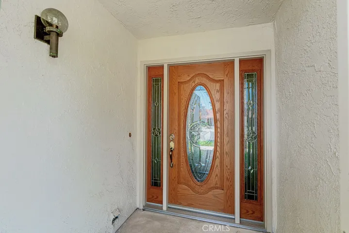 Beautiful stain glass front door