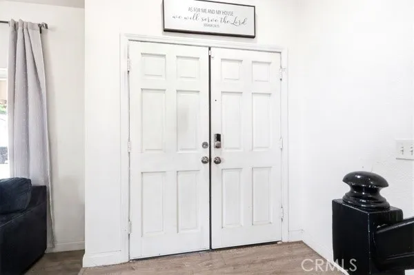 Inside of front door
