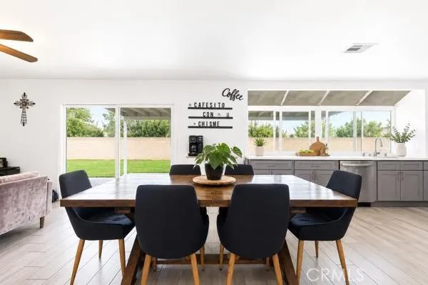 Dining area