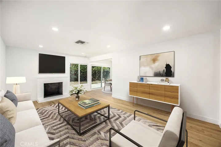 Imagine the vibe your style can bring to this room!   This photo is digitally staged.