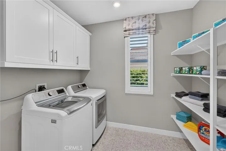 Expansive Laundry Room