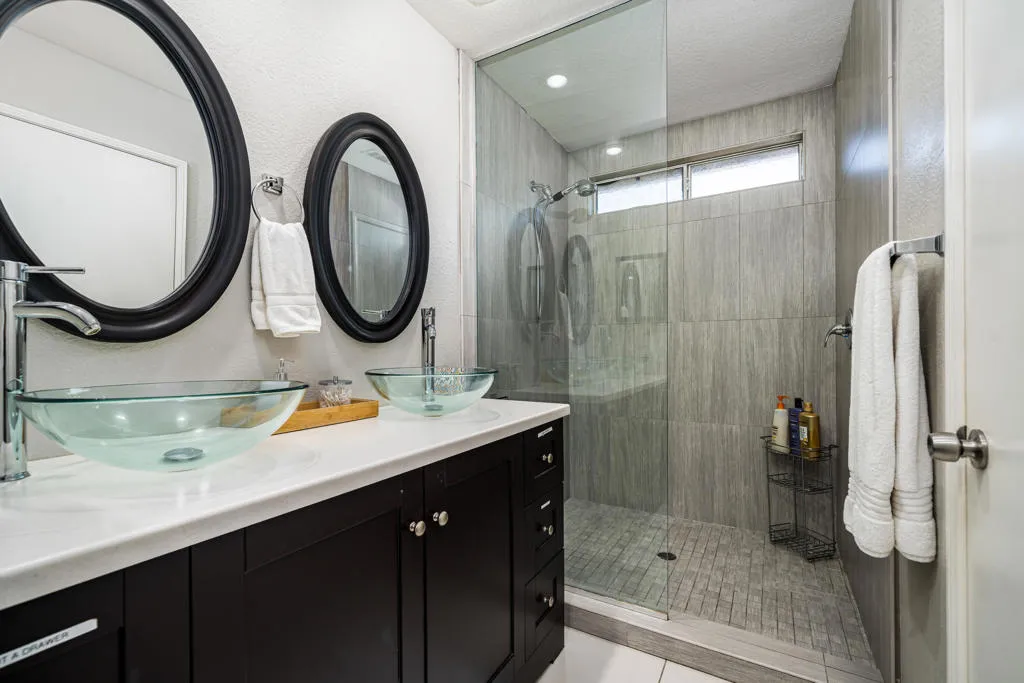 Upgraded Master Bathroom